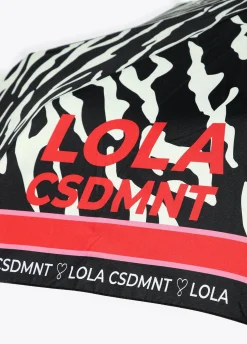 Paraguas pequeño automático print cebra | Lola Casademunt