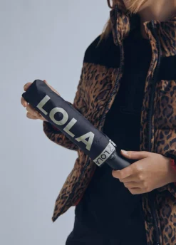 Paraguas pequeño automático logo |  Complementos | Lola Casademunt