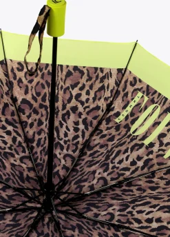 Paraguas pequeño automático animal print | Lola Casademunt