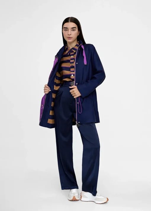 Parka con capucha