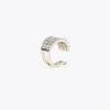Pendiente piercing de cristales