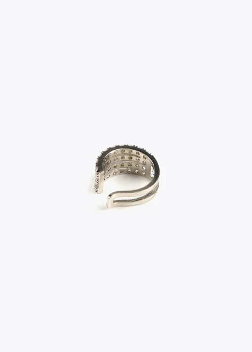 Pendiente piercing de cristales