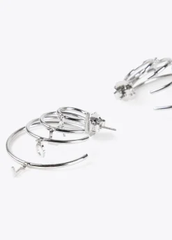 Pendientes 4 aros