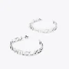Pendientes aro logotipado