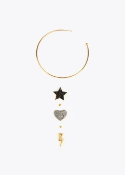 Pendientes aro y charms