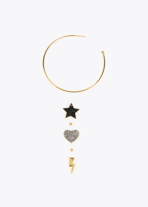 Pendientes aro y charms