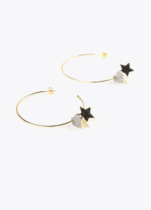 Pendientes aro y charms
