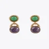 Pendientes bicolor