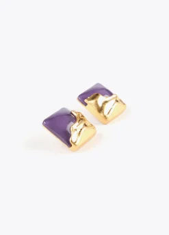 Pendientes botón