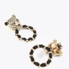 Pendientes cara leopardo y aro