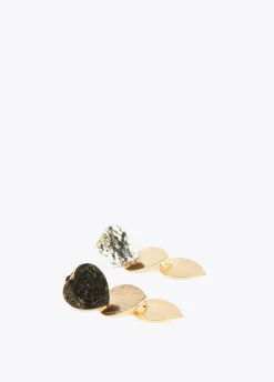 Pendientes con corazones
