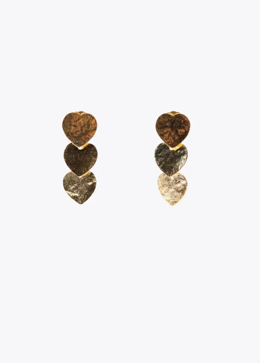 Pendientes con corazones