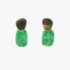 Pendientes con dos piezas