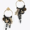 Pendientes de aro estilo africanos