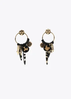 Pendientes de aro estilo africanos