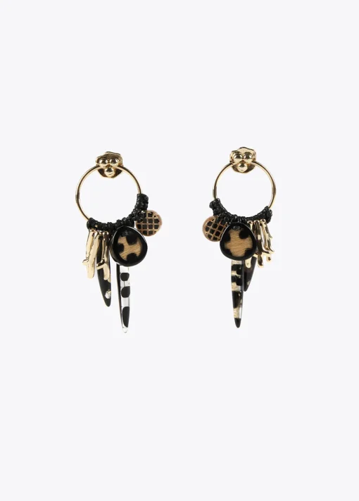 Pendientes de aro estilo africanos