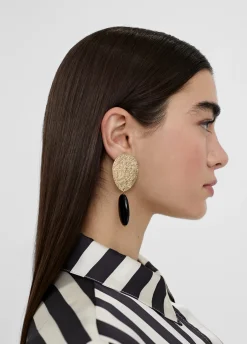Pendientes de dos piezas