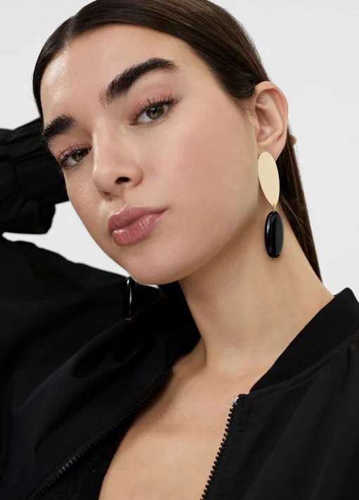 Pendientes de dos piezas