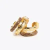Pendientes doble aro