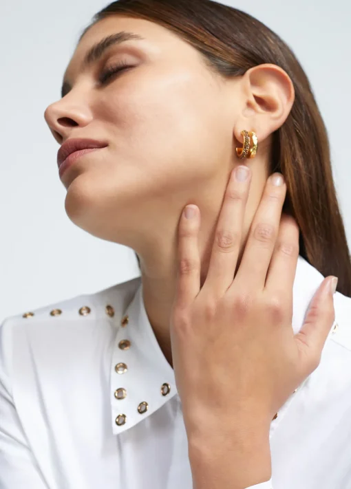 Pendientes doble aro