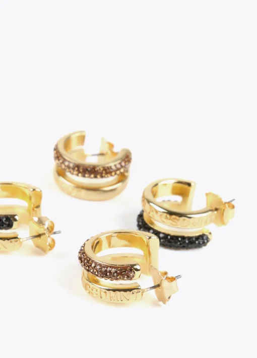 Pendientes doble aro