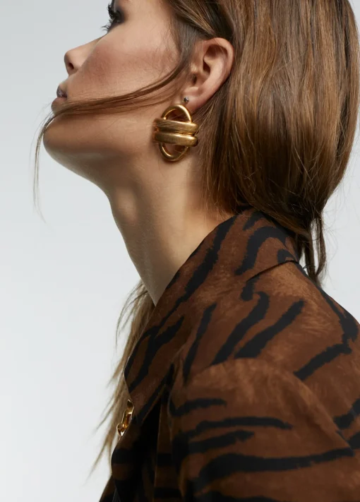 Pendientes dorados