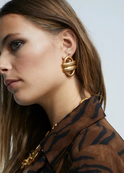 Pendientes dorados