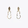 Pendientes dorados multiforma