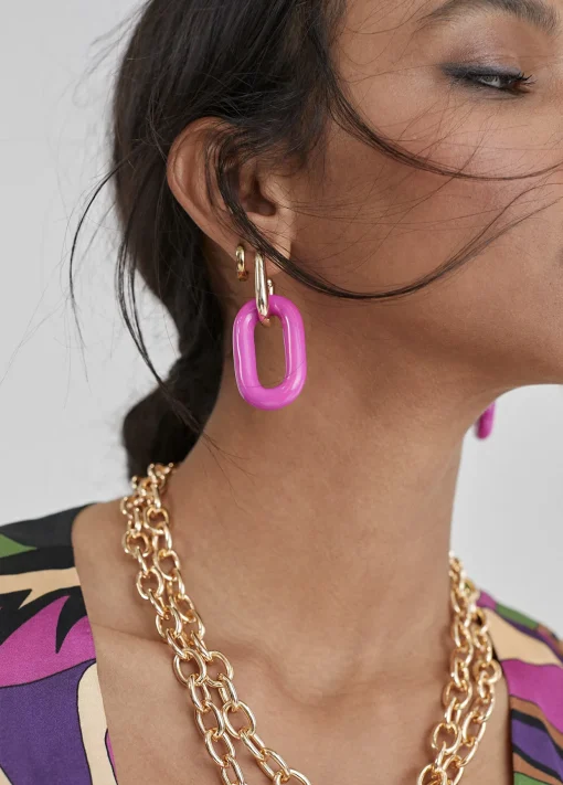 Pendientes dos piezas