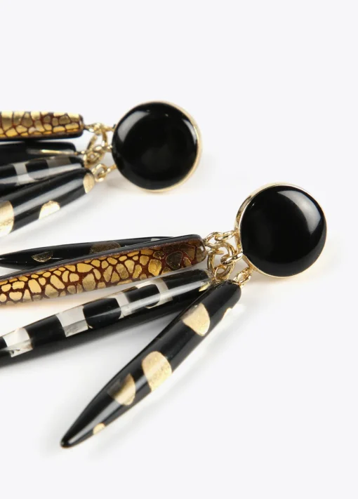 Pendientes estilo africano