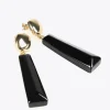 Pendientes negros dos piezas