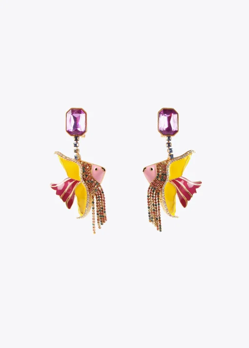 Pendientes pez de colores