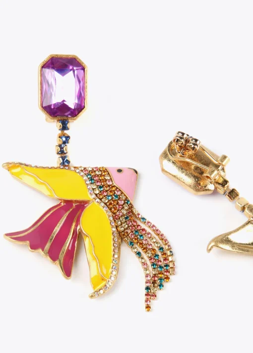 Pendientes pez de colores
