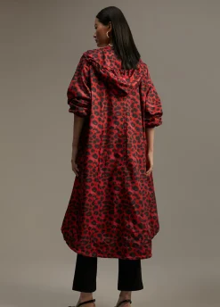 Raincoat animal print