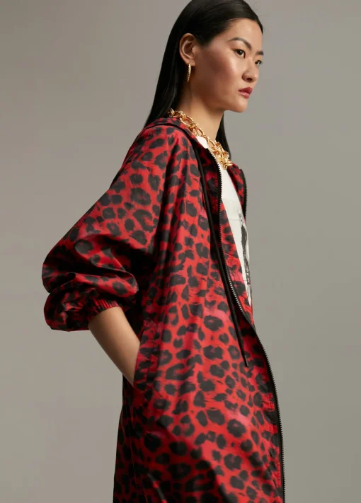 Raincoat animal print