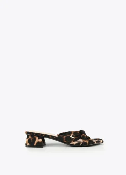Sandalia estampado animal