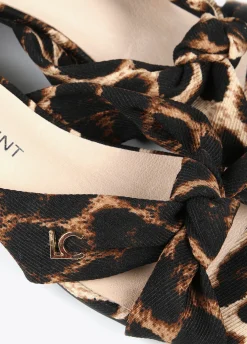Sandalia estampado animal