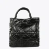 Shopper acolchado efecto brillante