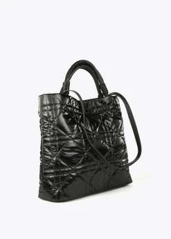 Shopper acolchado efecto brillante