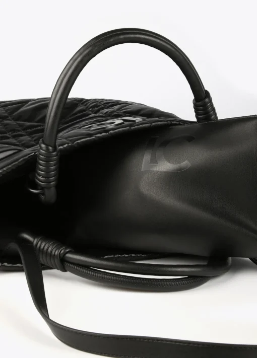Shopper acolchado efecto brillante