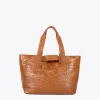 Shopper efecto charol