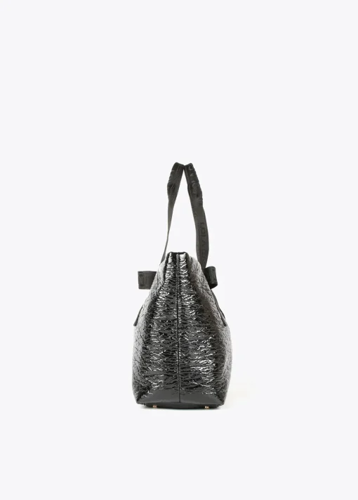 Shopper efecto charol