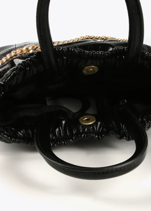 Shopper efecto piel brillante