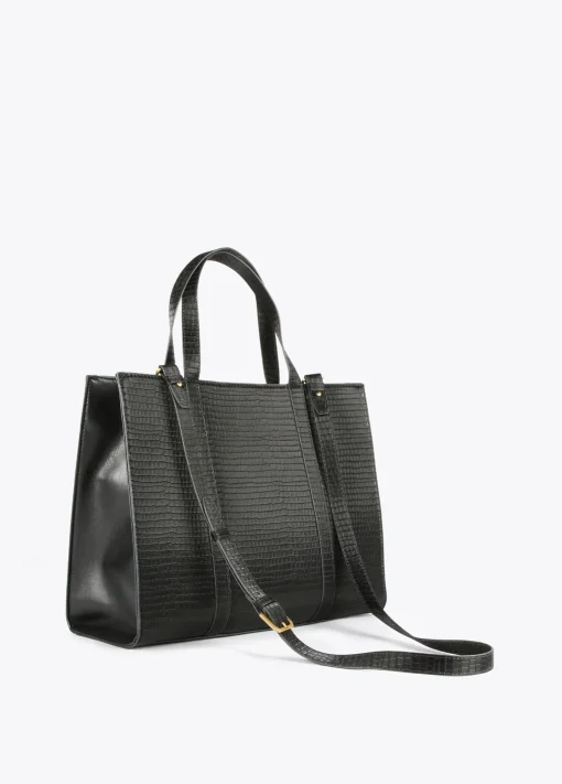 Shopper efecto piel cocodrilo