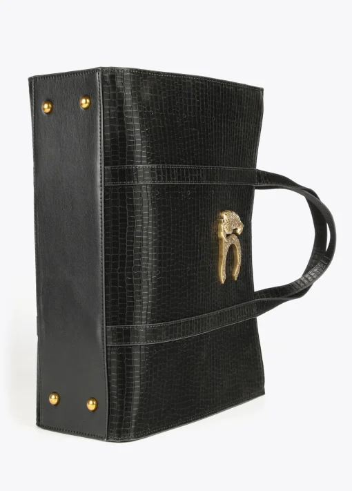 Shopper efecto piel cocodrilo