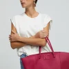 Shopper efecto piel granulado