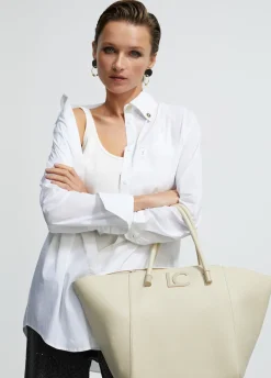 Shopper efecto piel granulado