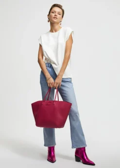 Shopper efecto piel granulado