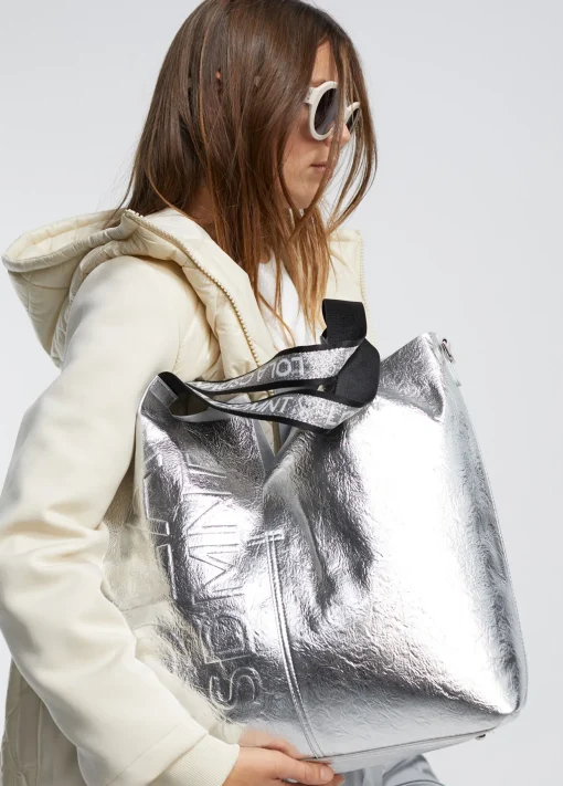 Shopper metalizado