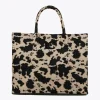 Shopper tejido animal